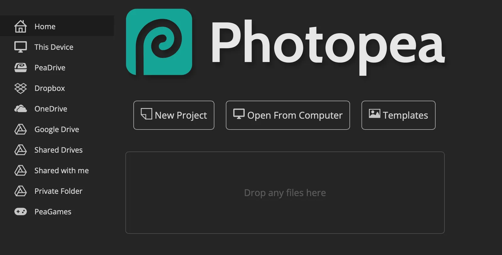Photopean käyttöliittymä Photopean käyttöliittymä